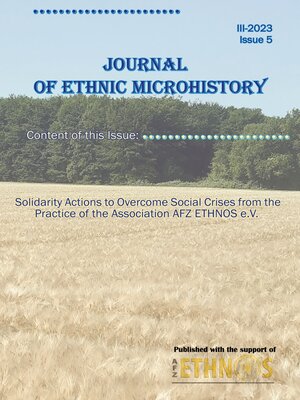 cover image of Journal of Ethnic Microhistory